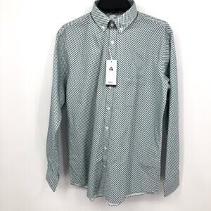 BRAX Men's Daniel Natural Flex Modern Fit Shirt Medium Starlight Print NWT